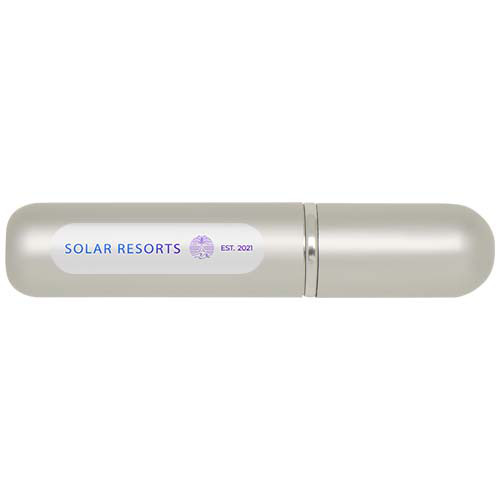 Filla przenośna, napełnialna butelka na perfumy o pojemności 5 ml Matted silver 12637581 (4)