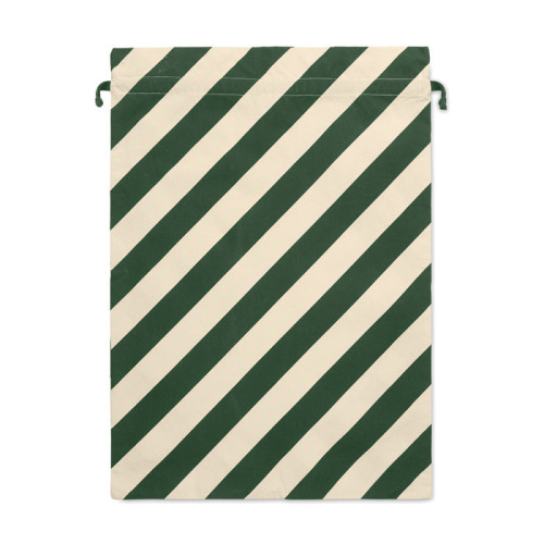 Duża bawełniana torba Mikołaja Zielony CX1567-09 (1)