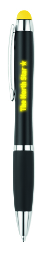 Długopis z podświetlanym logo żółty MO9340-08 (1)