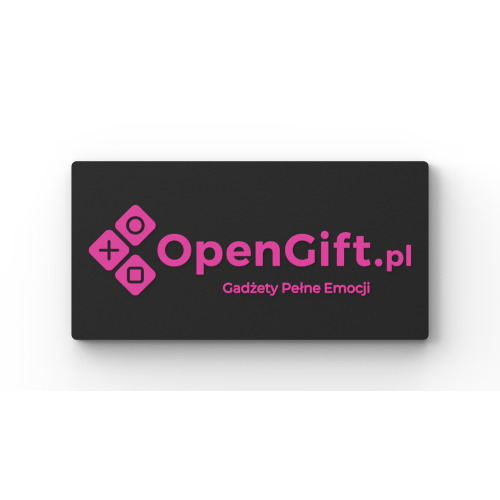 Magnes PCV prostokątny 5x10 cm Wielokolorowy LMG01 