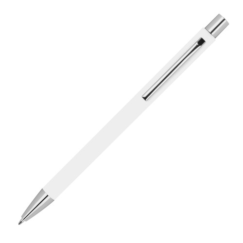 Długopis metalowy soft touch GIORGIO Biały 1368006 (3)