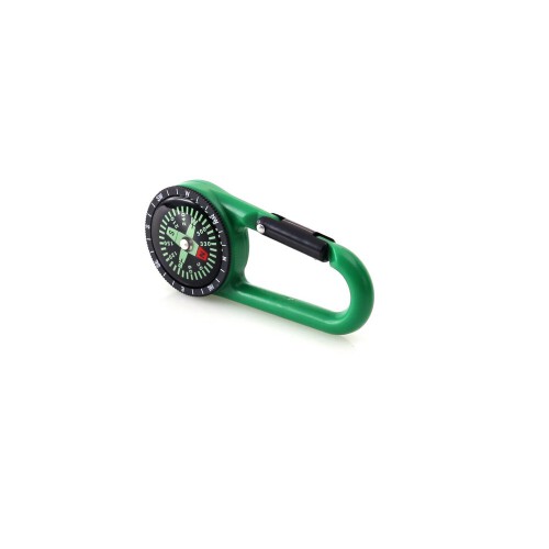 Kompas z karabińczykiem zielony V8682-06 (5)