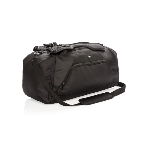 Plecak, torba sportowa, podróżna Swiss Peak, ochrona RFID Czarny P762.261 