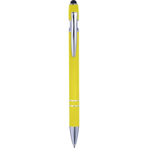 Długopis, touch pen żółty V1917-08 (1)