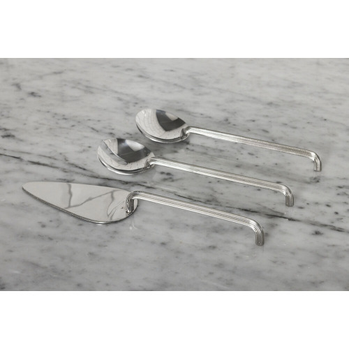 ESTELLE SZTUĆCE DO SAŁATKI, SREBRNY Srebrny 5018427- (3)