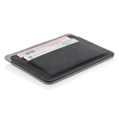 Etui na karty kredytowe Quebec, ochrona RFID czarny, szary P820.671 (2)