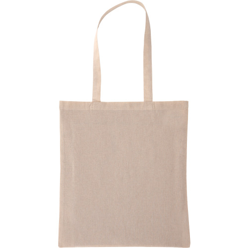 Torba bawełniana z długimi uszami z recyklingu 140 g/m2 CHELMSFORD Beżowy 235806 