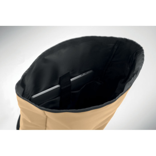 Plecak na laptopa Rolltop 600D Khaki MO2643-39 (12)