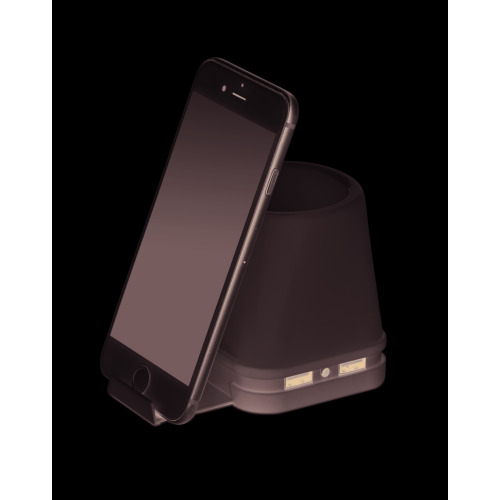 Hub USB-pojemnik na długopisy Biały MO9317-06 (3)