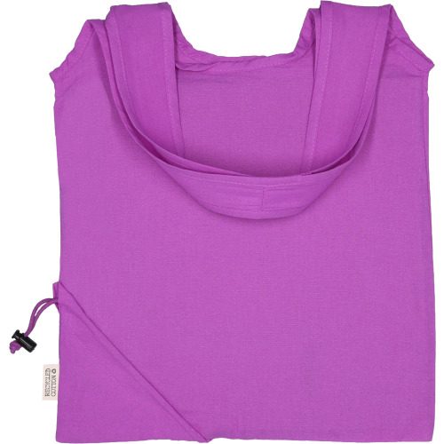 Torba bawełniana z recyklingu 118 g/m2 MODENA Fioletowy 526212 (2)