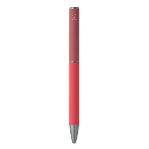 Długopis twist alu recykling Czerwony MO3174-05 (4)
