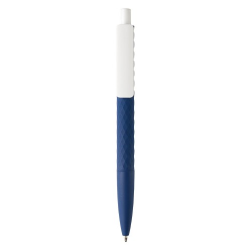 Długopis X3 z przyjemnym w dotyku wykończeniem granatowy V1999-04 (2)
