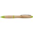 Bambusowy długopis limonkowy V1965-09  thumbnail