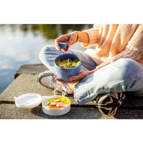 Pojemnik Bento Club organic blue Koziol Niebieski KZL3198671 (1)