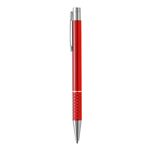 Długopis metalowy ze srebrnymi detalami / Kubbing Czerwony IP13147052 (1)