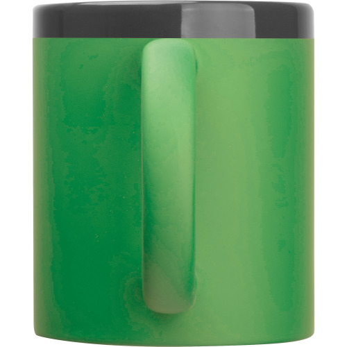 Kubek ceramiczny soft touch 300 ml RONALD Zielony 8549709 (4)