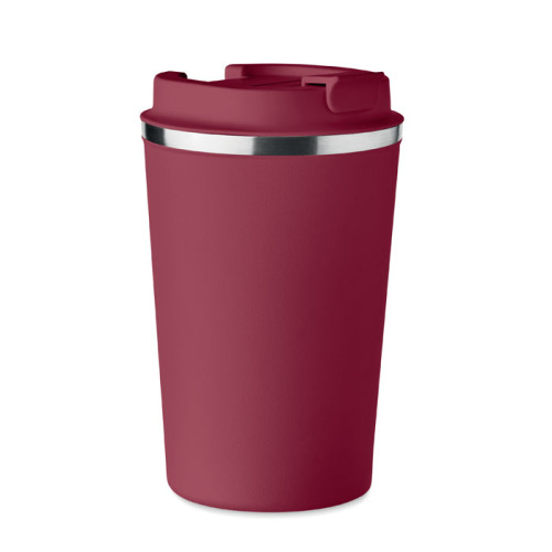 Dwuścienny kubek 350 ml Burgund MO6276-02 