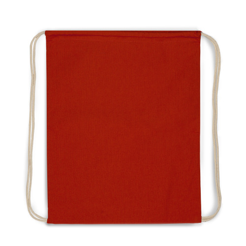 Worek plecak bawełniany OEKO-TEX® 35x45cm Czerwony LT95205-N0021 (1)