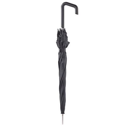 Automatycznie otwierana parasolka laska 23'' Czarny / szary LT97109-N0261 (3)