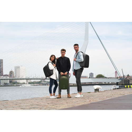 Bobby Hero Small plecak chroniący przed kieszonkowcami Szary P705.701 (18)