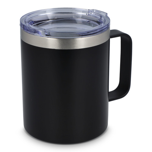 T-ceramic Kubek termiczny z pokrywką Danube 350ml Czarny LT98727-N0002 