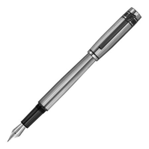 Wieczne pióro Bold Stripe Gun & Rosegold Czarny FSH4702B (2)