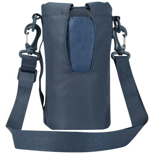 Trip Aware™, torba na butelki wykonana z materiałów z recyklingu, 2 l Hale Blue 12076555 (3)
