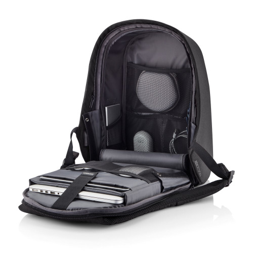 Bobby Hero XL, plecak na laptopa do 17" i tablet do 12,9", chroniący przed kieszonkowcami, wykonany z RPET czarny V0997-03 (15)