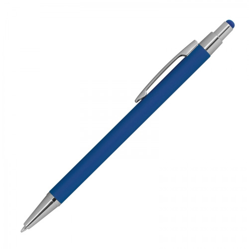 Długopis metalowy touch pen soft touch PAULA Niebieski 1096404 (3)