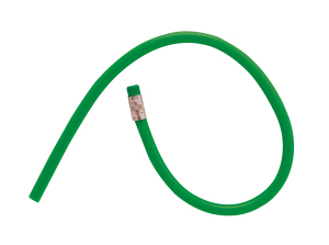 Elastyczny ołówek, gumka zielony