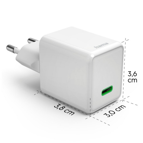 Ładowarka ścienna 45W Hama Supermini Biały VH020-02 (7)
