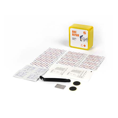 MyKit zestaw do naprawy rowerów w puszce Żółty 1Z263511 (2)