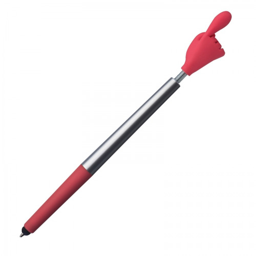 Długopis plastikowy touch pen Smile Hand CrisMa KARINA Czerwony 1341505 (1)
