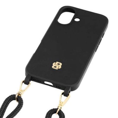 Etui na iPhonea 16 Pro Max Double B Czarno-złote Czarny HEH520A16N (3)