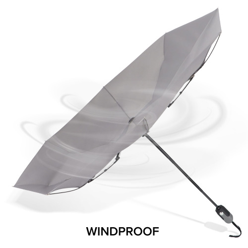 Składana parasolka Deluxe 22'' otwierana i zamykana automatycznie Szary LT97105-N0061 (6)