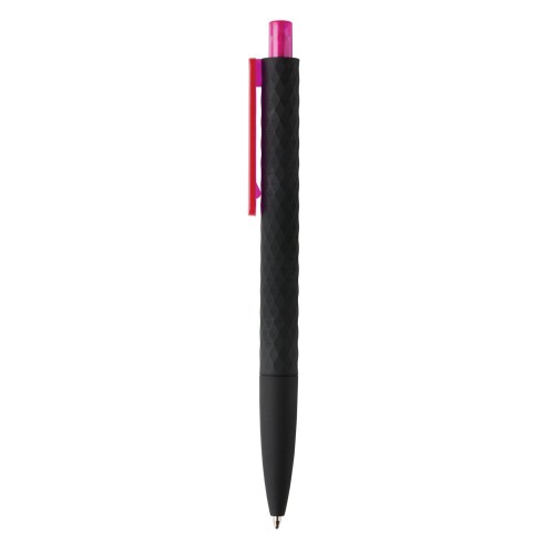 Długopis X3 różowy, czarny P610.979 (2)
