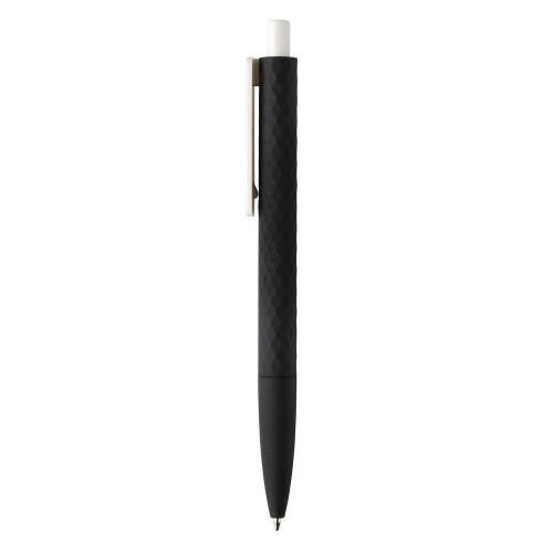 Długopis X3 z przyjemnym w dotyku wykończeniem czarny V1999-03 (1)