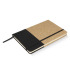 Notatnik z juty R-PET Czarny LT92077-N0002 (5) thumbnail