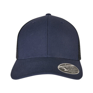 Czapka Truckerka Plocienny Front Siatka - Toffee & Black
