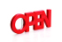 Otwieracz do butelek z magnesem Open Czerwony QL10239-RD  thumbnail