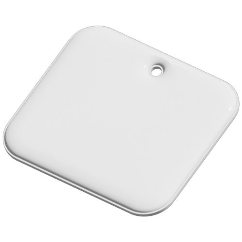 RFX™ reflective prostokątna odblaskowa zawieszka z PVC rozmiar XL Biały 1PR12201 (2)