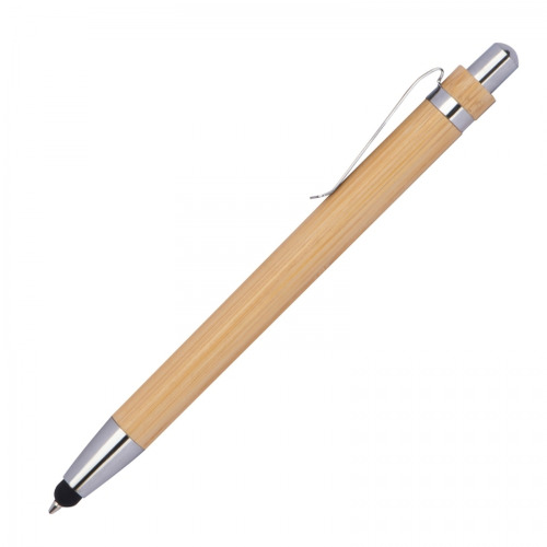 Długopis bambusowy touch pen GIOVANNA Beżowy 1323913 (2)
