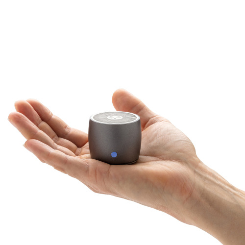 Basowy głośnik bezprzewodowy 3W Swiss Peak Szary P326.781 (7)