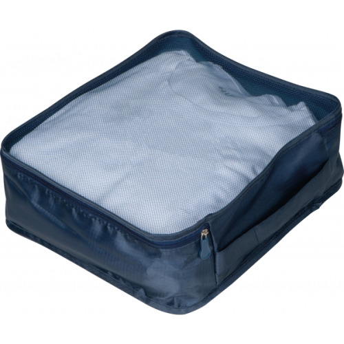 Zestaw 4 pokrowców na ubrania BELMONT Granatowy 390844 (9)