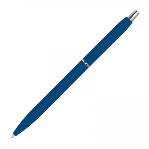 Długopis metalowy soft touch CRISTINA Niebieski 1071504 (4)