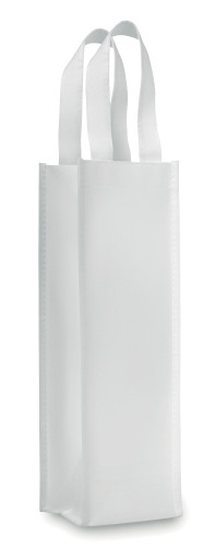 Torba na butelkę nonwoven biały MO9014-06 