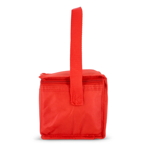 R-PET 6 Torba chłodząca na puszki z włókniny 20 x 13 x 12,5 cm 75g/m² Czerwony LT95390-N0021 (4)