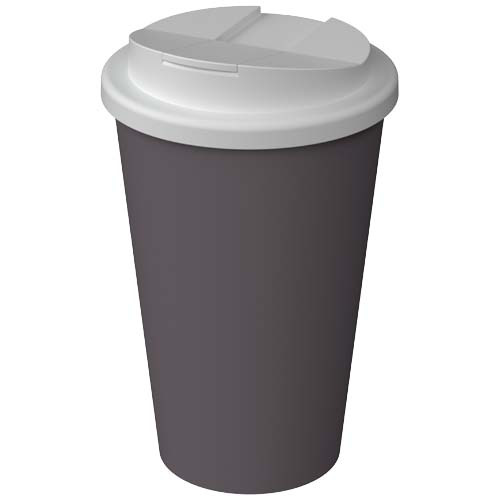 Kubek termiczny Americano® Infiniti o pojemności 350 ml z pokrywką zapobiegającą rozlewaniu się napoju Szary zmierzch 21090583 
