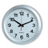 Zegar ścienny, duży srebrny KC8309-14  thumbnail