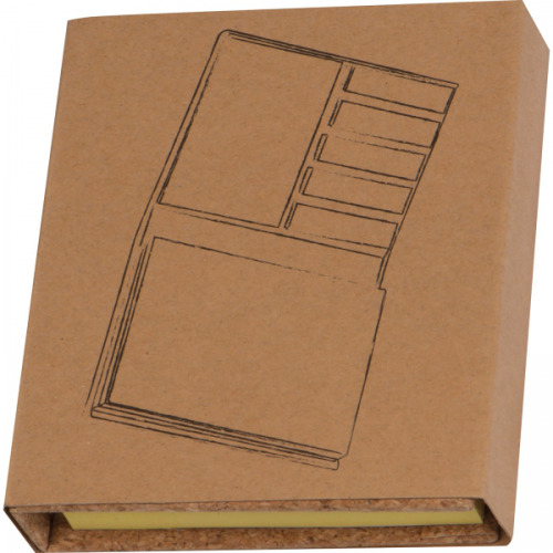 Karteczki do markowania LORETTA Beżowy 2135413 (7)